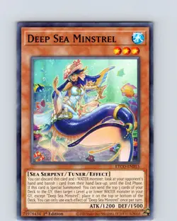 Yu-Gi-Oh TCG Deep Sea Minstrel ETCO-EN015 1st Edition Regular Common Card NM - Image 1
