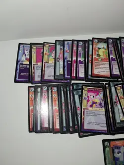 Lot Of 100+ My Little Pony Trading Card Game Cards - Some Doubles - Image 2