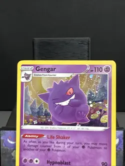 Pokemon Card Gengar SWSH052 Black Star Promo Holo Rare Near Mint - Image 2