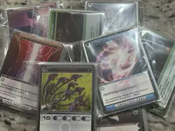 One MYSTERY REPACK of CHAOTIC CARDS! 10 Sleeved Cards Per Pack! - Image 1