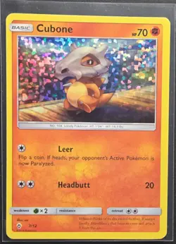 Cubone 7/12 2018 McDonald's Holo Promo Card Pokemon TCG - Image 1