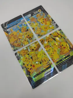 Pikachu V-Union SWSH142 SWSH: Sword & Shield Promo Cards Holo - Image 2