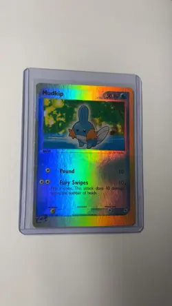 Pokemon TCG Mudkip 60/109 NM Ruby and Sapphire Reverse Holo Vintage Card - Image 1