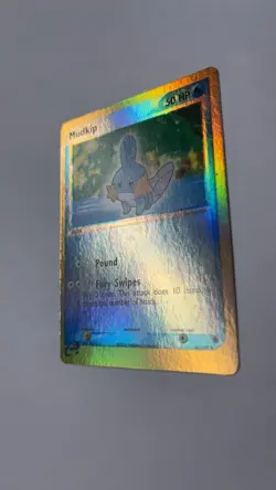 Pokemon TCG Mudkip 60/109 NM Ruby and Sapphire Reverse Holo Vintage Card - Image 4
