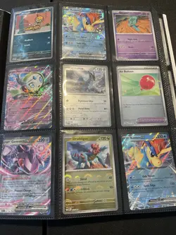 Pokemon Binder Lot Of 241 Cards Full Arts And More All Near Mint Condition - Image 3