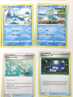Pokemon Card Lot 56 Cards Water Theme Deck Mix With Energy & Trainers - Image 4