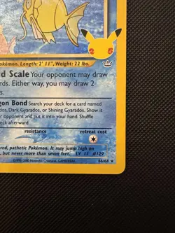 Pokemon TCG Shining Magikarp Holo Card Celebrations Collection 66/64 - Image 3