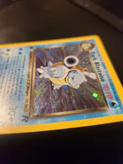 Pokemon Dark Blastoise TCG Team Rocket Holo Card 3/82 1st Edition - Image 4