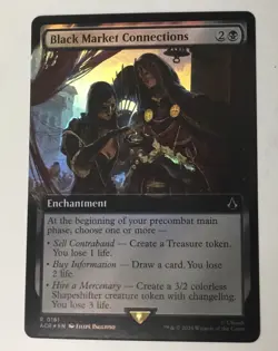 Black Market Connections (Extended Art) Universes Beyond: Assassin's Creed Foil - Image 1