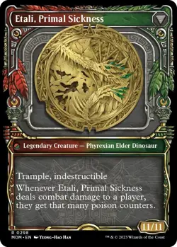 Etali, Primal Conqueror (Showcase)- March of the Machine- (Foil)(NM) - Image 2