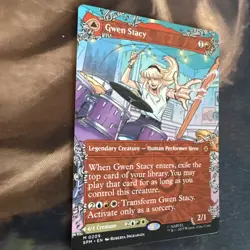 MTG Gwen Stacy 209 Mythic Borderless Marvel Spider-Man - Image 2