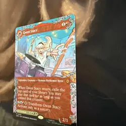 MTG Gwen Stacy 209 Mythic Borderless Marvel Spider-Man - Image 3