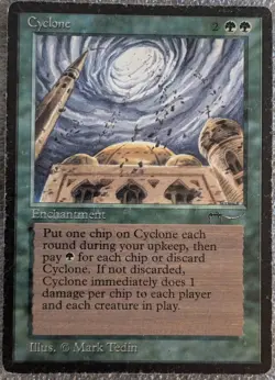 Cyclone ~ Arabian Nights ~ MP MTG - Image 1