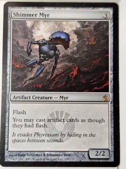 Shimmer Myr - Mirrodin Besieged - Magic the Gathering MTG Nice! - Image 1