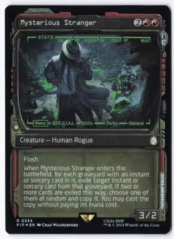 Mysterious Stranger (Showcase) R Universes Beyond: Fallout 334 MP - Image 1