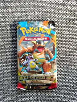 Pokemon Mega Entwicklung Booster (einzeln) - Deutsch - NEU/OVP 1 Pack - Image 1