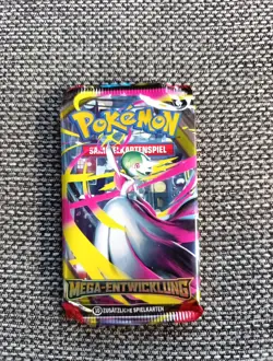 Pokemon Mega Entwicklung Booster (einzeln) - Deutsch - NEU/OVP 2 Pack - Image 1