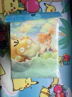 Pokemon Center Japan Journey Together Heat Wave Arena Misty & Psyduck Deckbox - Image 1