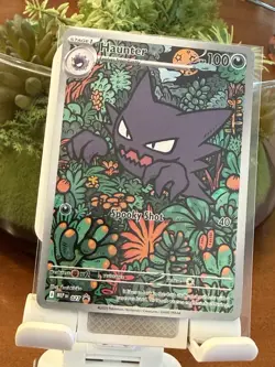 Haunter 027 Promo Holo Mega Evolution Gengar Battle Deck Exclusive w/ COIN - Image 2