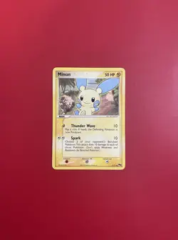 Pokemon Minun 12/17 & Plusle 13/17- Pop Series 1 Promo Non-Holo - Image 2