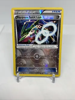 Rayquaza Spirit Link 87/108 - Roaring Skies Trainer Reverse Holo - Image 1