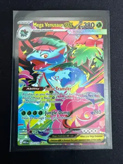 Pokemon mega evolution mega venusaur ex SIR 177/132 Pack Fresh grade potential - Image 1