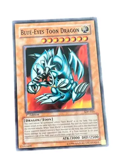 2x Yu-Gi-Oh! Blue-Eyes Toon Dragon Starter Deck Pegasus SDP-020 1st Edition NM - Image 3