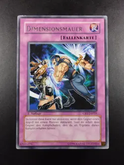 YUGIOH 2005 | DIMENSION WALL | CRV-DE059 | 1ST | GERMAN | RARE | VERY GOOD (MP) - Image 1