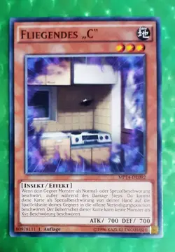 Yu-Gi-Oh MP14, Fliegendes "C" "near mint", 1. Aufage - Image 1