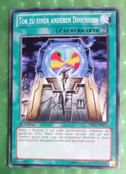 Yu-Gi-Oh BP01, Tor zu einer anderen Dimension "near mint", Common, 1. Auflage - Image 1