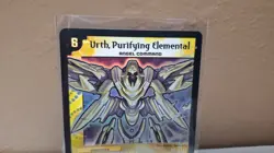 Duel Masters TCG Urth, Purifying Elemental Holo Card DM01 S2/S10 Super Rare M/NM - Image 3