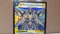 Duel Masters TCG Urth, Purifying Elemental Holo Card DM01 S2/S10 Super Rare M/NM - Image 4