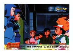 Pokemon Card - The Tempest -- A Bad Omen #15 - Topps - Mewtwo Strikes Back - Image 1