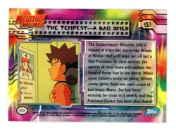 Pokemon Card - The Tempest -- A Bad Omen #15 - Topps - Mewtwo Strikes Back - Image 2