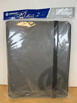 HENWEI 9-Pocket Trading Card Binder - 360 Card Capacity - Side Loading Pockets - Image 3