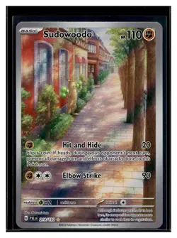 Pokemon TCG Sudowoodo Scarlet & Violet Paldea Evolved Holo Card 219/193 NM - Image 1