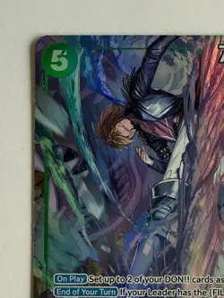One Piece CCG Sanji Alt Card Op13-027 ENGLISH - Image 2
