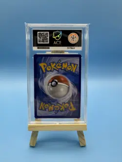 POKEMON TEAM UP SM BLACK STAR PROMO MIMIKYU #SM163 HOLO ACE 6 Graded Card - Image 2