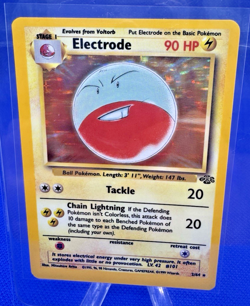Pokemon TCG Electrode Holo Rare Card 2/64 Jungle Set 1999 - Image 5