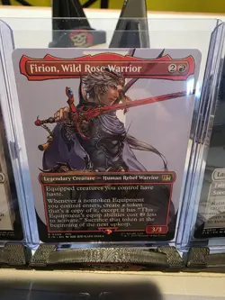 Magic The Gathering: Final Fantasy 7 Card Lot 1 Foil Surge Rare - Image 5