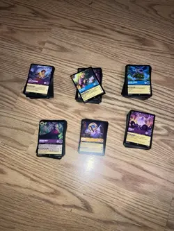 Bulk Disney Lorcana 500 Cards Lot Ursula Jafar Mim TCG CCG - Image 1