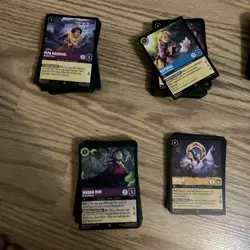 Bulk Disney Lorcana 500 Cards Lot Ursula Jafar Mim TCG CCG - Image 2