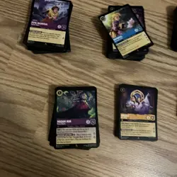 Bulk Disney Lorcana 500 Cards Lot Ursula Jafar Mim TCG CCG - Image 3