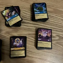 Bulk Disney Lorcana 500 Cards Lot Ursula Jafar Mim TCG CCG - Image 4