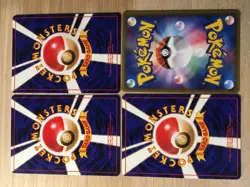 Pokemon Japanese Pikachu base jungle adv gym 4 cards set lot - Image 2