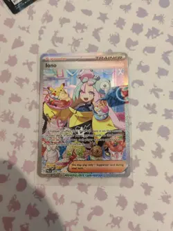 Pokemon TCG Paldea Evolved Iono Full Art Holo Card 269/193 Special Illustration - Image 4