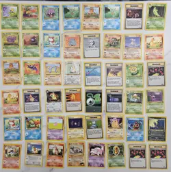 Pokemon WOTC 91 Card Lot (Base Set 1/2, Neo Gen, Neo Dest, Rocket, Gym Heroes+) - Image 1