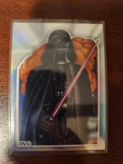 2023 Topps Star Wars Chrome Darth Vader 40th ROJ40-10 Card - Image 1
