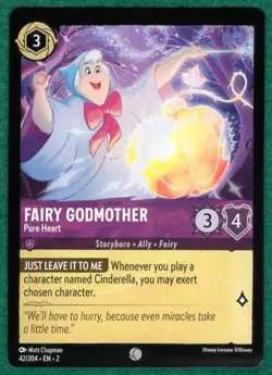 Fairy Godmother - Pure Heart - Rise Of The Floodborn #42 - Lorcana TCG Card - Image 1