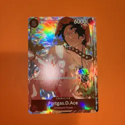 Portgas.D.Ace (Gift Collection 2023) P-028 One Piece Promotion Cards Foil - Image 1